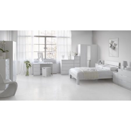 Blanco 3 Drawer Bedside | FLEXO Furniture