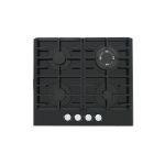 image of Built in Glass on Gas Hob - Black